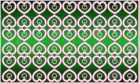 Digital textile design of abstract art Illustrazione stock
