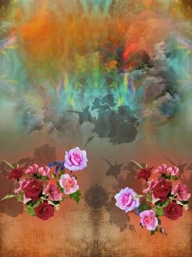 DIGITAL TEXTILE DESIGN AND DESIGN PATTERN Stock Illustration