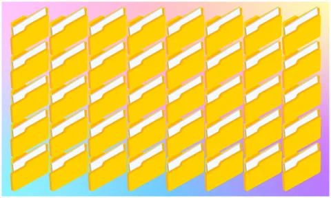Digital textile design of folder icon on abstract background Stock Illustration