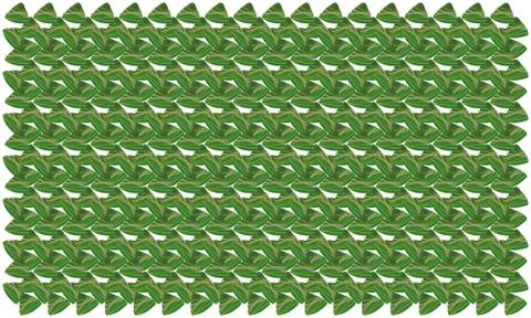 Digital textile design of leaves Stock Illustration