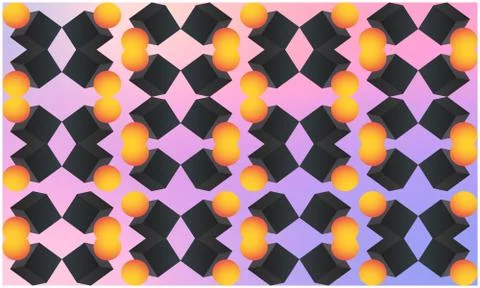 Digital textile design of various art on abstract background Stock Illustration