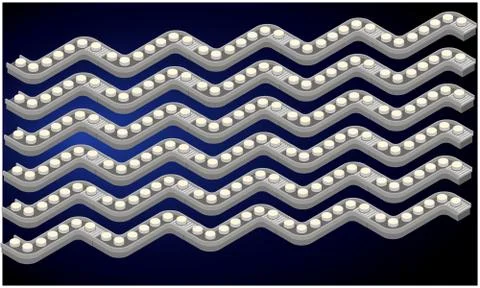 Digital textile design of zig zag line on abstract background Illustrazione stock