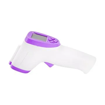A digital thermometer is an electronic device for measuring temperature. Stock Photos