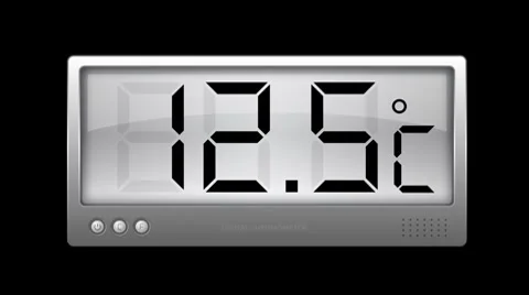 Digital Thermometer Vídeo Stock 8564229