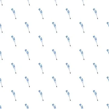 Digital thermometer pattern representing health check and fever Stock-Illustration