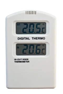 Digital thermometer Stock Photos