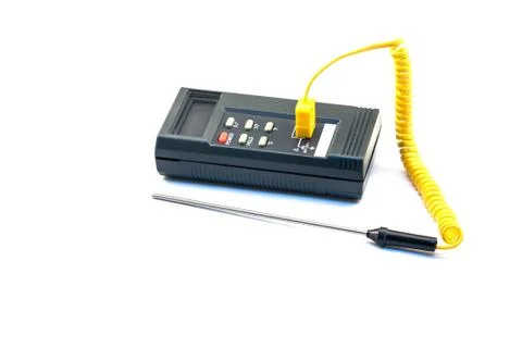 Digital thermometer Stock Photos