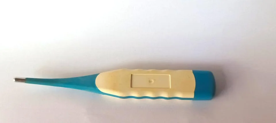 Digital thermometer Stock Photos