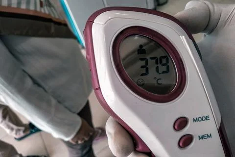 Digital Thermometer. Stock Photos