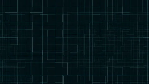 Digital thin lines abstract moving Stock Footage 273096452