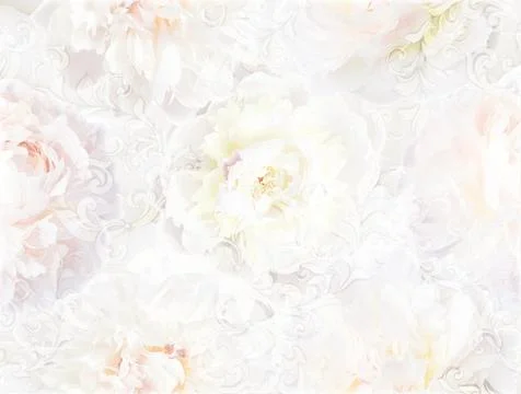 Digital tiles design. 3D render Colorful ceramic wall tiles decoration. Abstr Stock Illustration