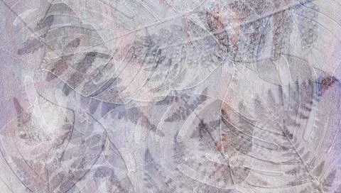 Digital tiles design ceramic wall decoration. Abstract damask patchwork pattern Illustrazione stock