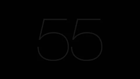 Digital timer countdown 60-1 sec Stockbeeldmateriaal 142886300