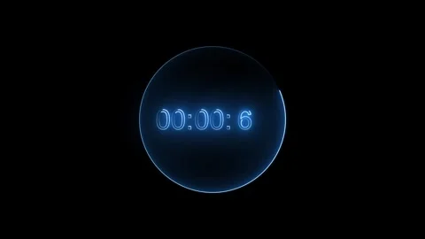 Digital timer display measures precise industrial testing durations. Modern.. Stock Footage 337817536