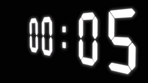 Digital timer Stock Footage 166659488