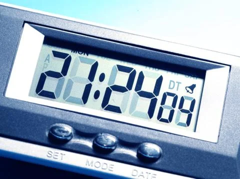 Digital timer Stock-Fotos