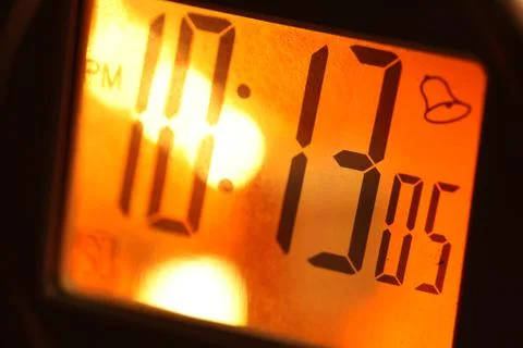 Digital timer Stock Photos