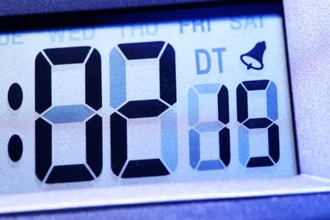 Digital timer Stock Photos