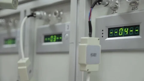 Digital timers Video stock 128153428