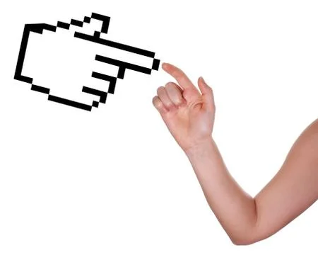 Digital touch Stock Photos