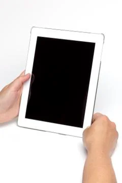 Digital Touchscreen Tablet Foto stock