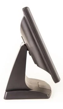 Digital touchscreen terminal, atm machine Stock Photos