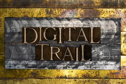 Digital Trail Stock-Fotos