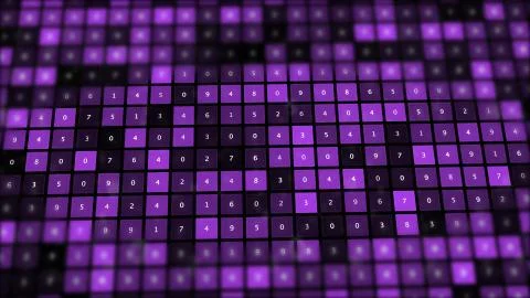 Digital transformation concept abstract background. Stock Illustration