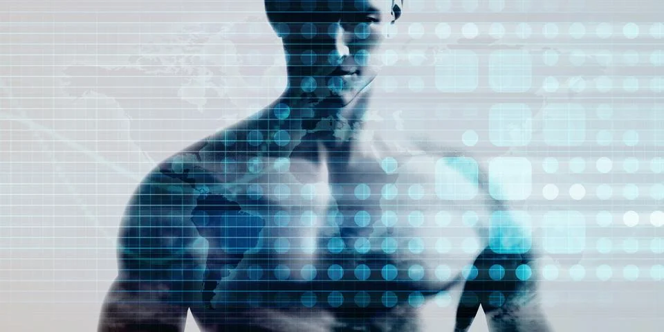 Digital Transformation Concept Illustrazione stock