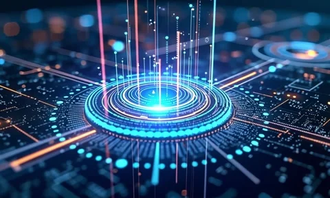 Digital transformation conceptual for next generation technology era Stock Footage 301226890