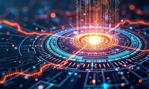 Digital transformation conceptual for next generation technology era Stock Footage 301226891