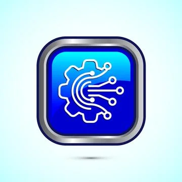 Digital transformation icon. Digitalization sign suitable for mobile apps, .. Stock Illustration