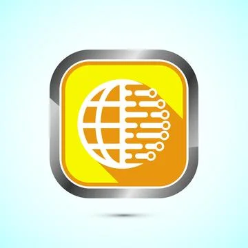 Digital transformation icon. Digitalization sign suitable for mobile apps, .. Stockillustratie