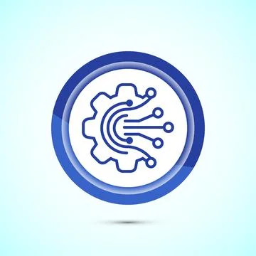 Digital transformation icon. Digitalization sign suitable for mobile apps, .. 库存插图