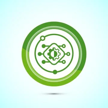 Digital transformation icon. Digitalization sign suitable for mobile apps, .. Stockillustratie