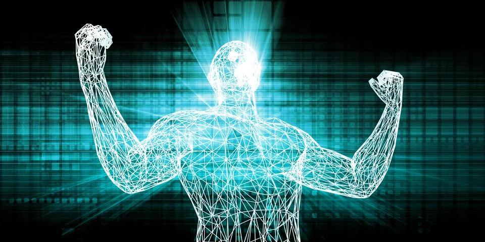 Digital Transformation Stock Illustration