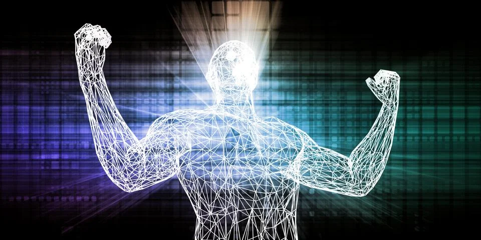 Digital Transformation Stock Illustration