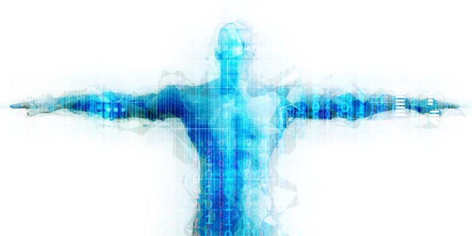 Digital Transformation Stock Illustration