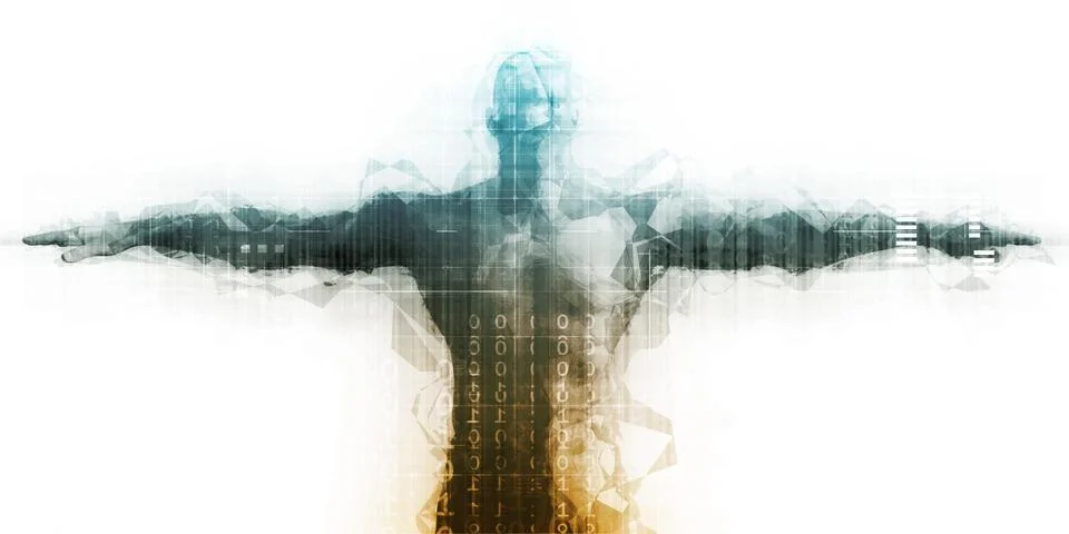 Digital Transformation Illustrazione stock