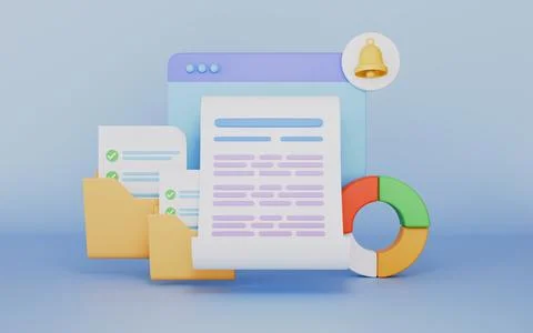 Digital transformation, office wellbeing, digital overload, Business digital Stock Illustration