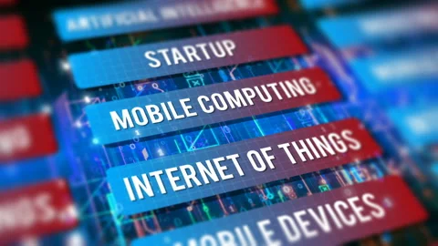 Digital transformation technology evolution video concept Stock Footage 208954242