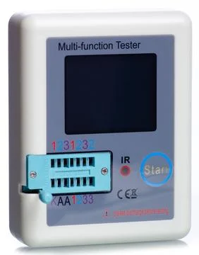 Digital Transistor Tester Stock Photos