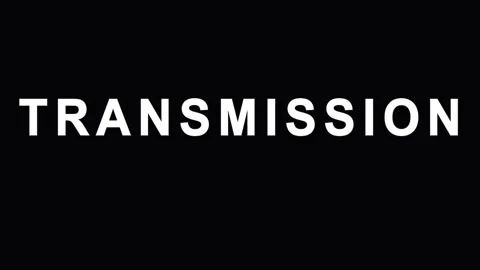 Digital Transmission Data Stream with Glitch Effect across Black Background Video stock 343478760