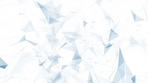 Digital triangles and numbers motion backgrounds Stock Footage 323493532