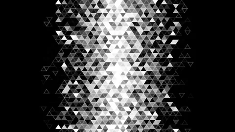 DIgital triangular reveal mask. Stock Footage 69969818