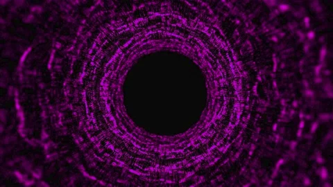 Digital tunnel 63 Stock Footage 219380178