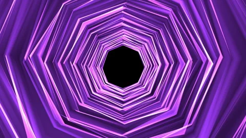 Digital Tunnel Of Cyberspace Video Animated Background Stock Footage 337280448