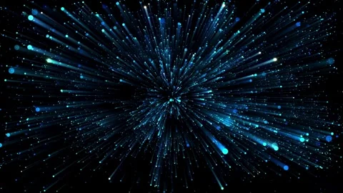 Digital tunnel of Data flow illustration. Abstract stream flow of big data. Stock Footage 334022615