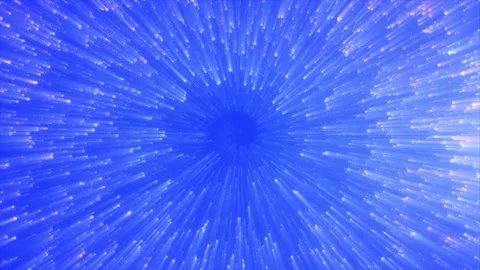 Digital tunnel of Data flow illustration. Abstract stream flow of big data. Stock Footage 334024527