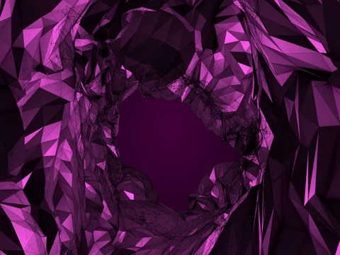 Digital tunnel flight animation 動画素材 72677273